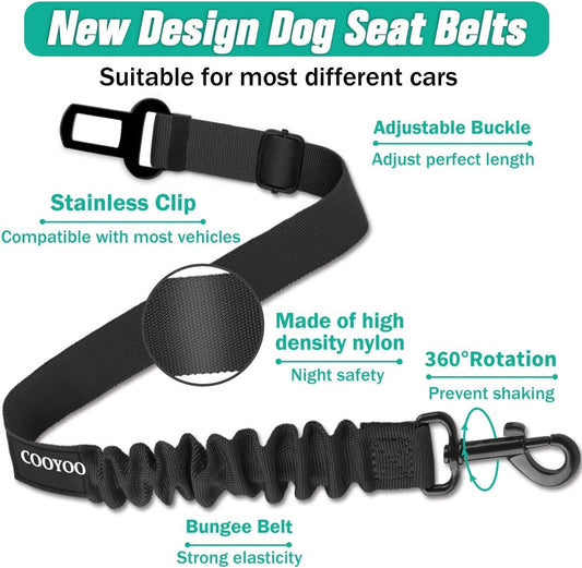 Durable pet seat belt for vehicle safety