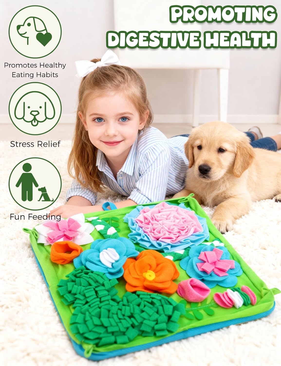 Interactive Snuffle Mat for Dogs