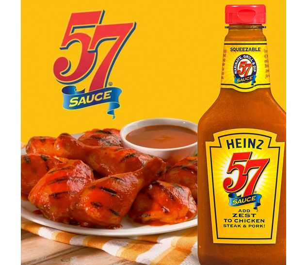 Heinz 57 Sauce 20 oz Bottle Steak Burger Chicken Dipping Sauce