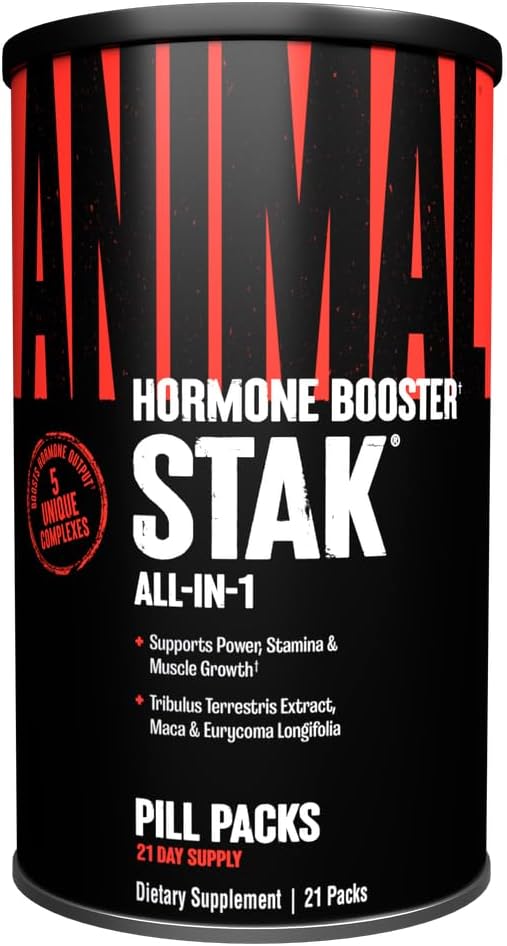 Animal Stak Testosterone Support Supplement Tribulus 1 Month Supply