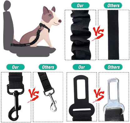 Dog travel restraint for safer car rides