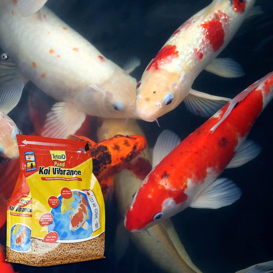 TetraPond Koi Vibrance Soft Sticks Floating Pond Fish Food 5.18 lb