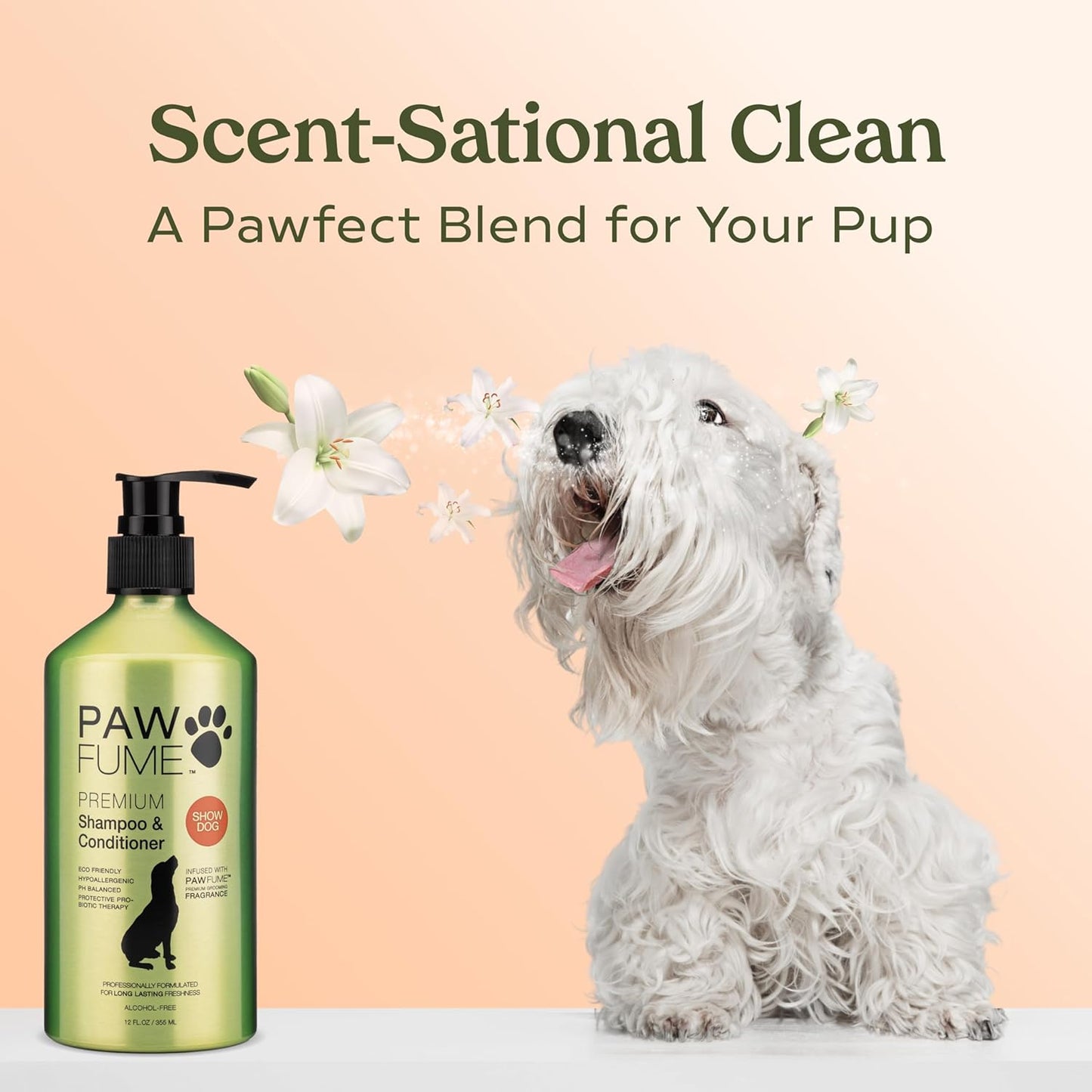 PAWFUME Deshedding & Detangling Dog Shampoo