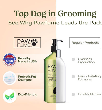 PAWFUME Deshedding & Detangling Dog Shampoo