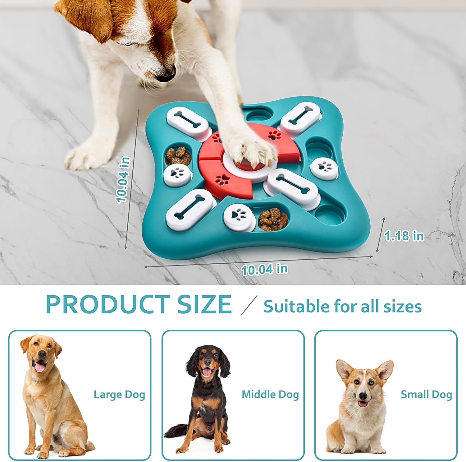 Dog enrichment toy for mental stimulation