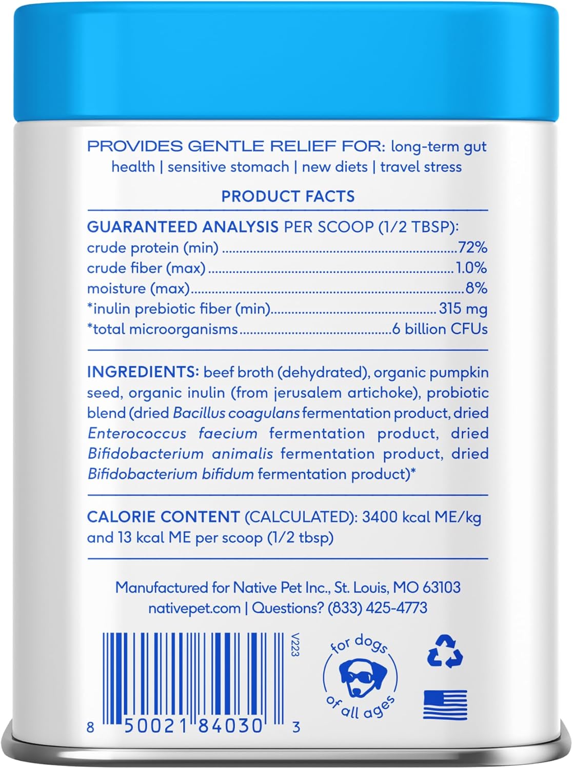 Daily Probiotic Powder for Dogs