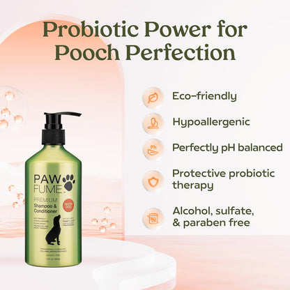 PAWFUME Deshedding & Detangling Dog Shampoo