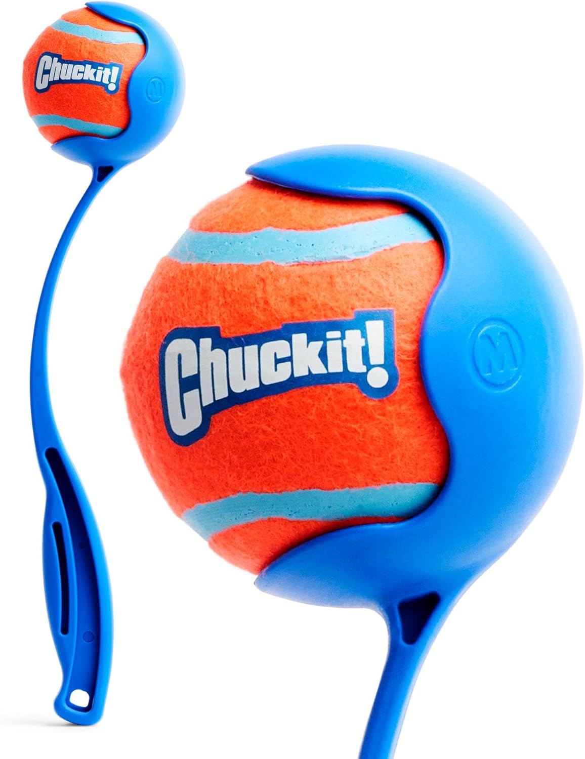 Dog ball launcher for fetch training and exercise