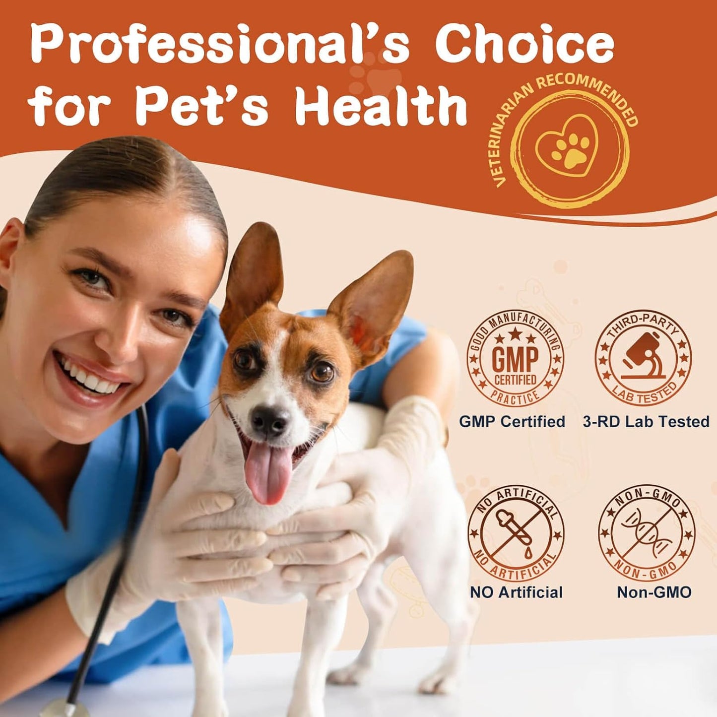 Dog Probiotics Digestive Health Gut Support Pumpkin Fish Oil 120 Chews