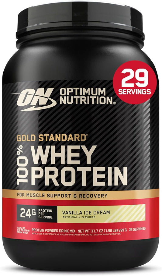 Optimum Nutrition Whey Protein Powder Vanilla 2 lb