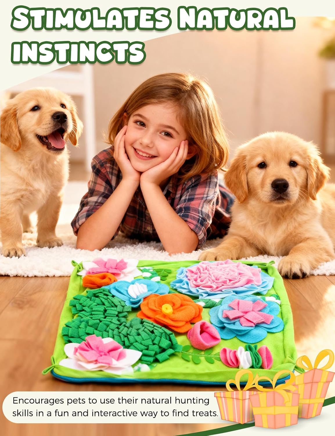 Interactive Snuffle Mat for Dogs