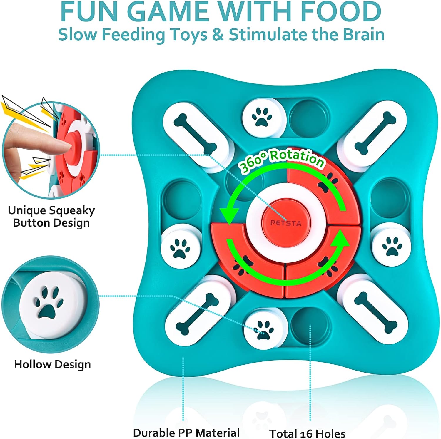 IQ training toy for puppies and adult dogs