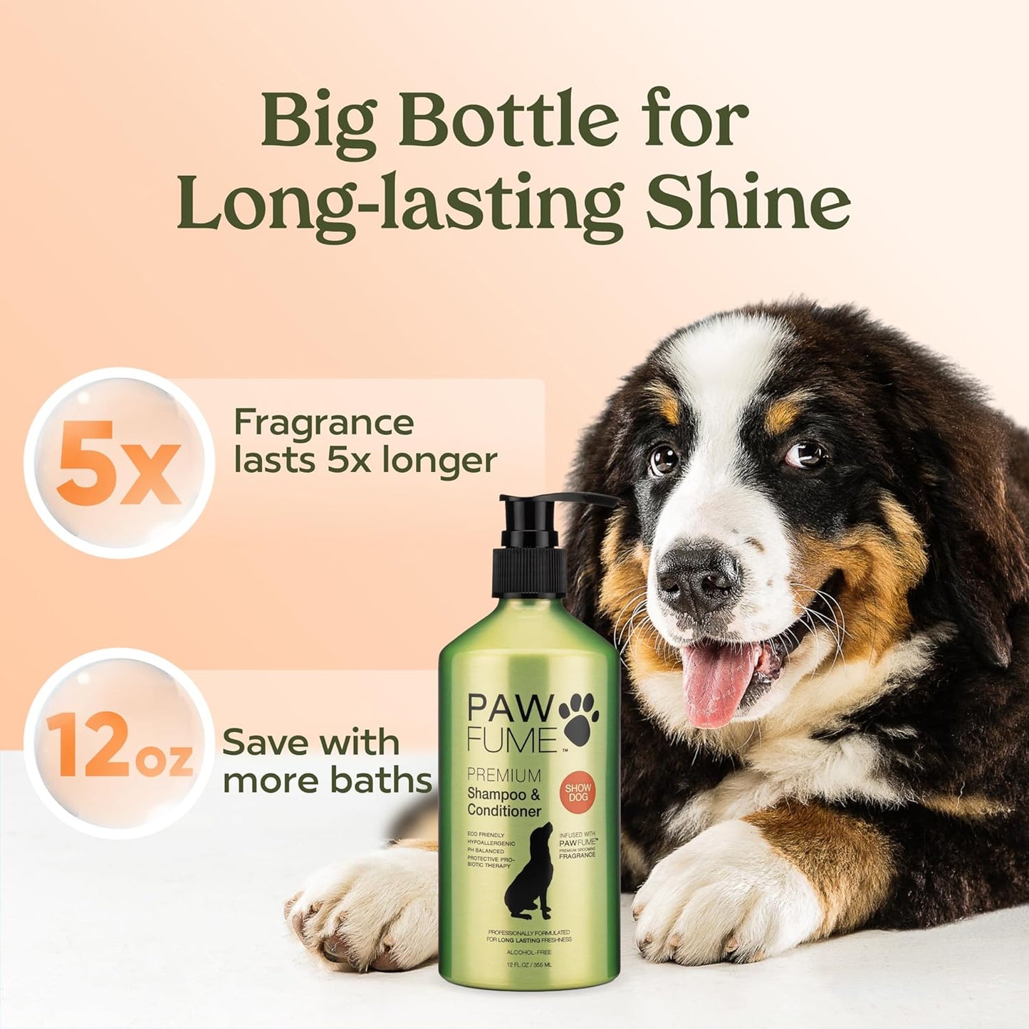 PAWFUME Deshedding & Detangling Dog Shampoo
