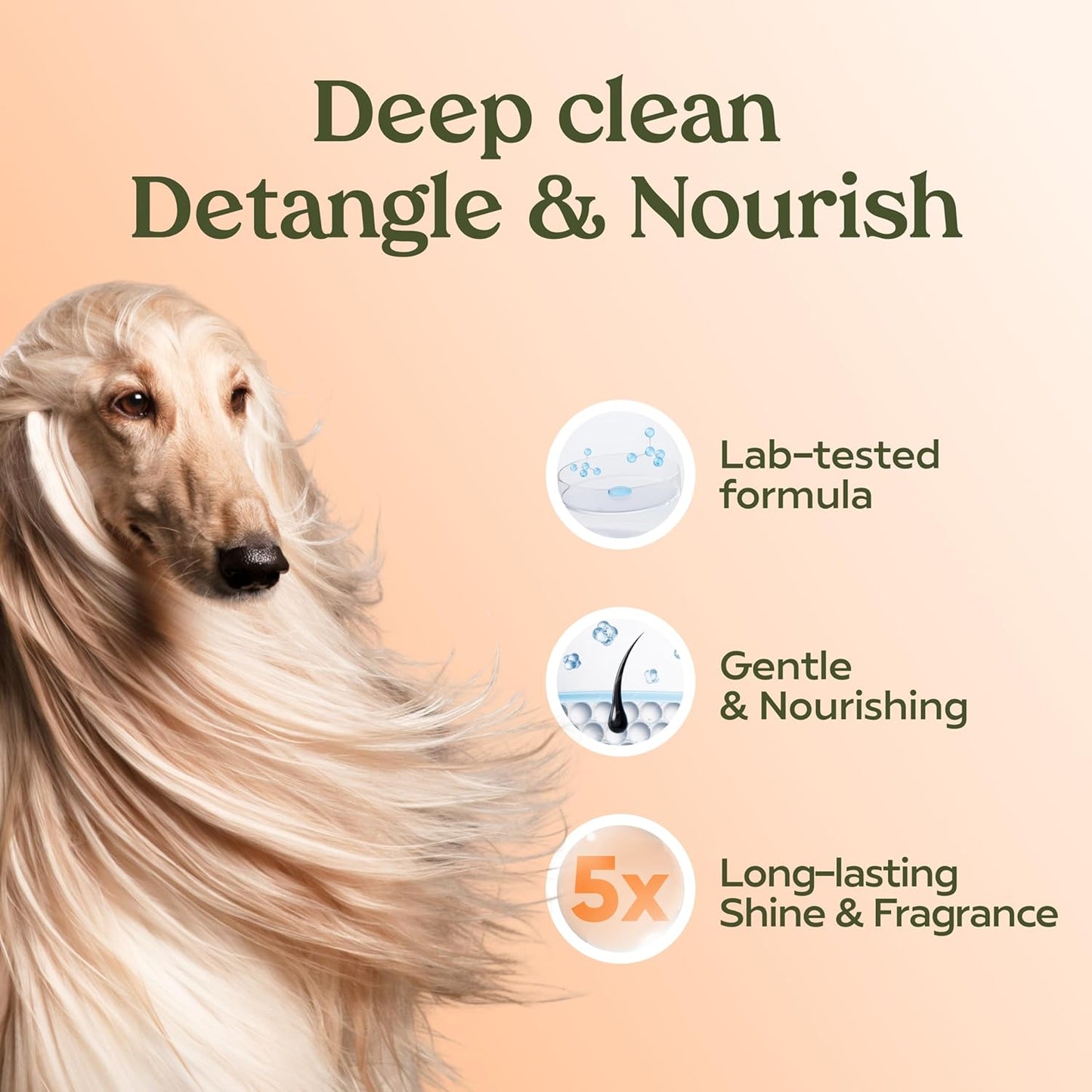 PAWFUME Deshedding & Detangling Dog Shampoo