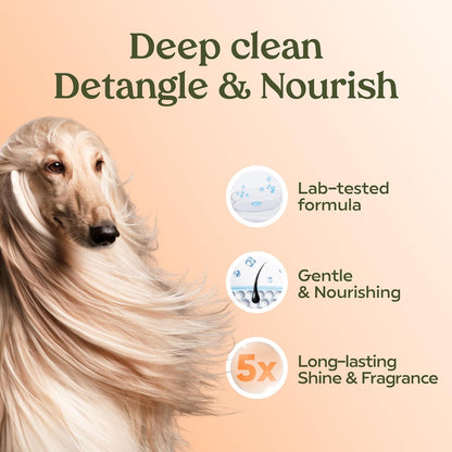 PAWFUME Deshedding & Detangling Dog Shampoo