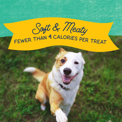 Bite-sized dog treats for positive reinforcement