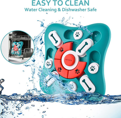 Interactive Treat Dispensing Puzzle Toy