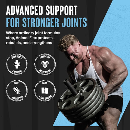 Animal Flex Joint Support Glucosamine Chondroitin MSM Turmeric 44 Packs