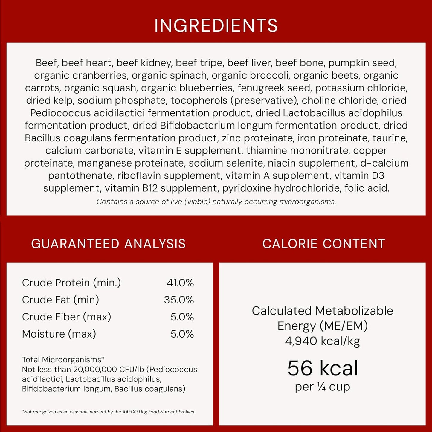 Freeze-Dried Beef Meal Topper for Dogs