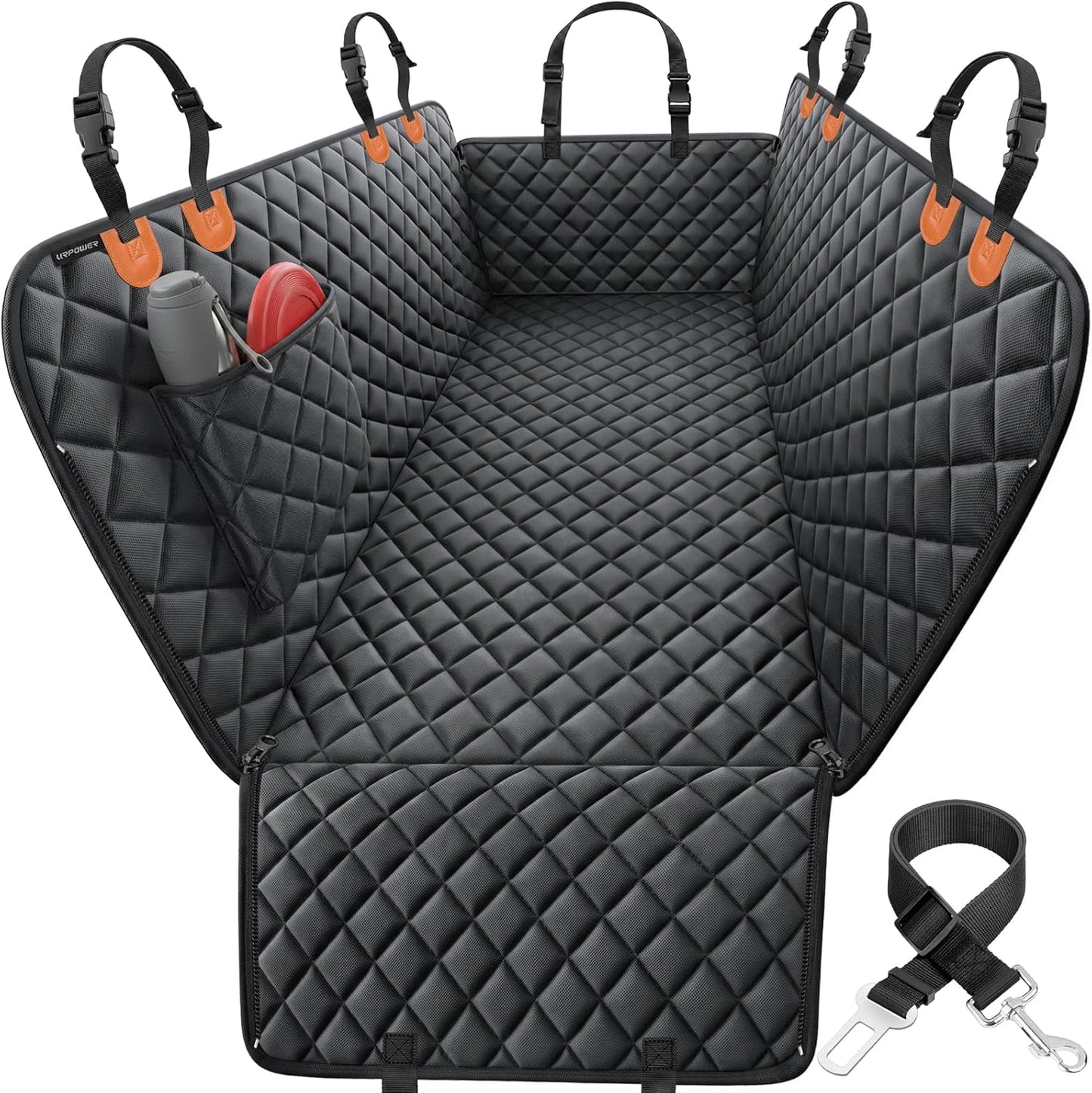 Waterproof dog car seat cover hammock for back seats