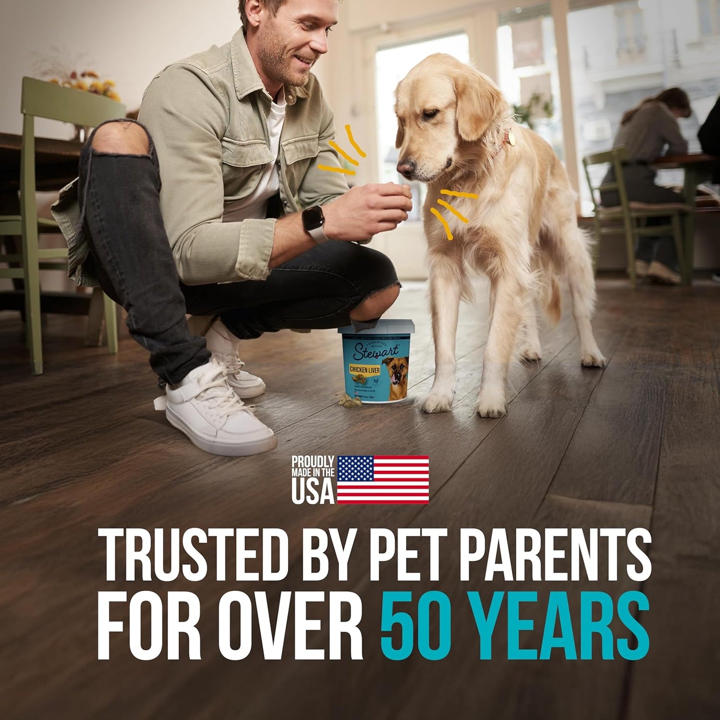 Stewart Freeze-Dried Chicken Liver Treats for Dogs & Cats