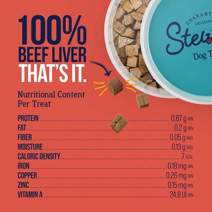 Stewart Freeze-Dried Beef Liver Treats for Dogs & Cats