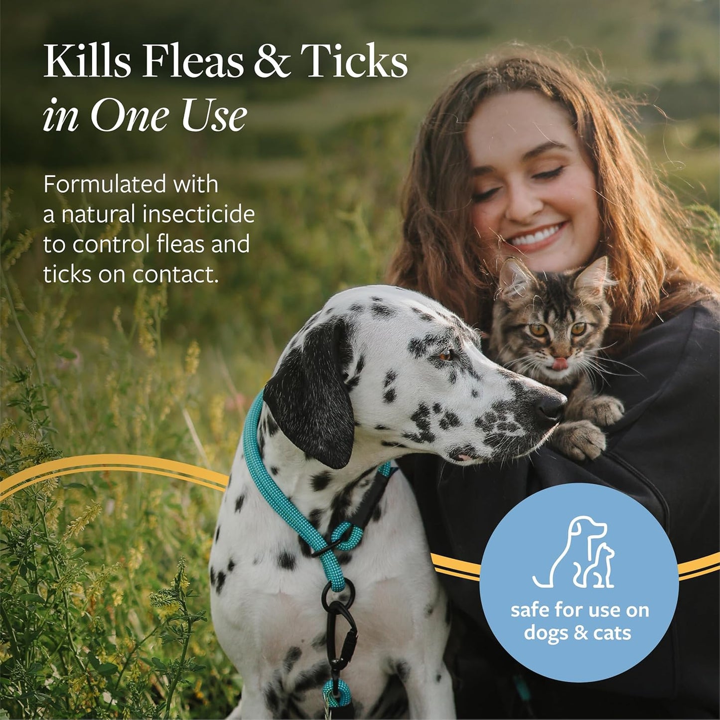 Veterinary Formula Flea & Tick Shampoo 16 oz for Pets