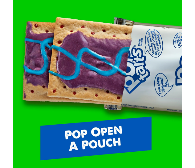 Pop-Tarts Frosted Wild Berry Toaster Pastries Breakfast 16 Count 27 Oz