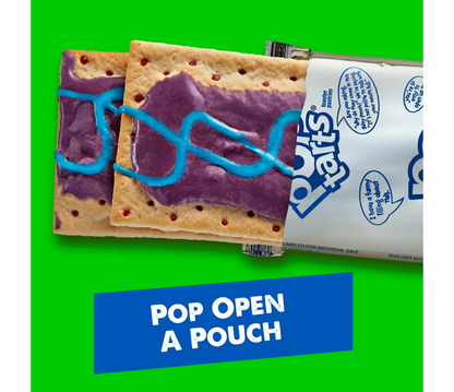 Pop-Tarts Frosted Wild Berry Toaster Pastries Breakfast 16 Count 27 Oz