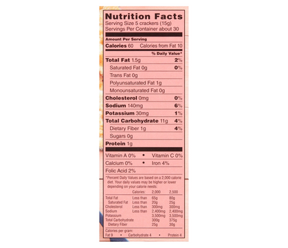 3 Pack Great Value Whole Grain Saltine Crackers 16 Oz 4 Count Family Snack