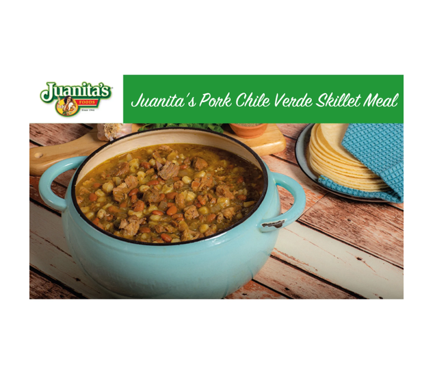 Juanita's Pork Chile Verde 25 Oz Can Authentic Green Chile Pork Stew Ready Meal