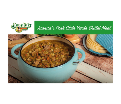 Juanita's Pork Chile Verde 25 Oz Can Authentic Green Chile Pork Stew Ready Meal