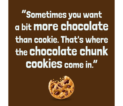 CHIPS AHOY! Chunky Fudgy Chocolate Chip Cookies Party Size 24.75 oz