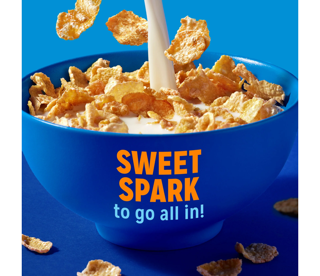 Kellogg's Frosted Flakes Original Cereal Mega Size 30.6 oz Fat Free