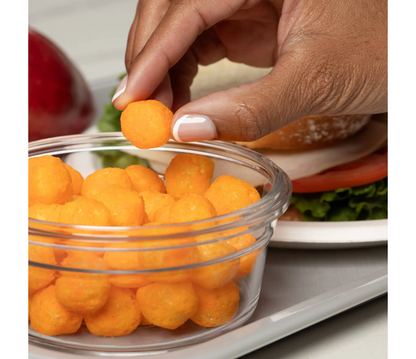 Utz Cheese Balls 23 oz Barrel Crunchy Cheesy Snack Party Size
