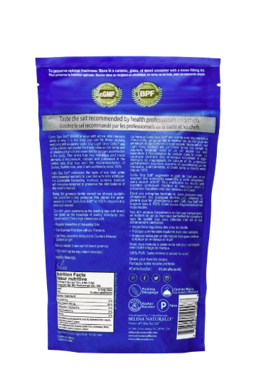 Celtic Sea Salt Light Grey Sea Salt Kosher Certified 1 lb Resealable Bag