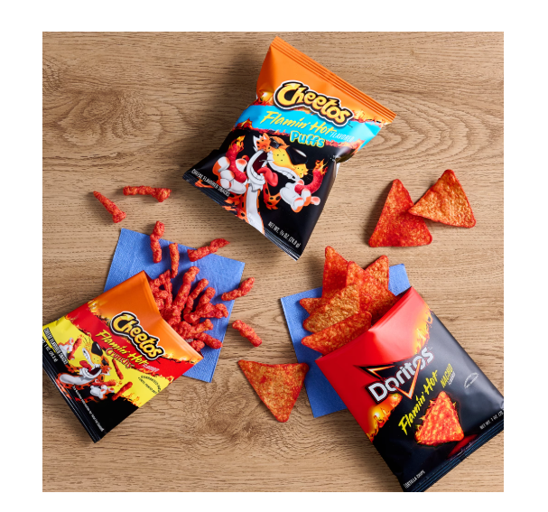 Frito-Lay Flamin' Hot Mix Variety Pack Snack Chips 18 Count Multipack